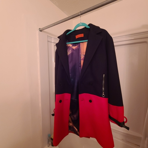 Like new vie+riche peacoat (L) - Picture 2 of 5